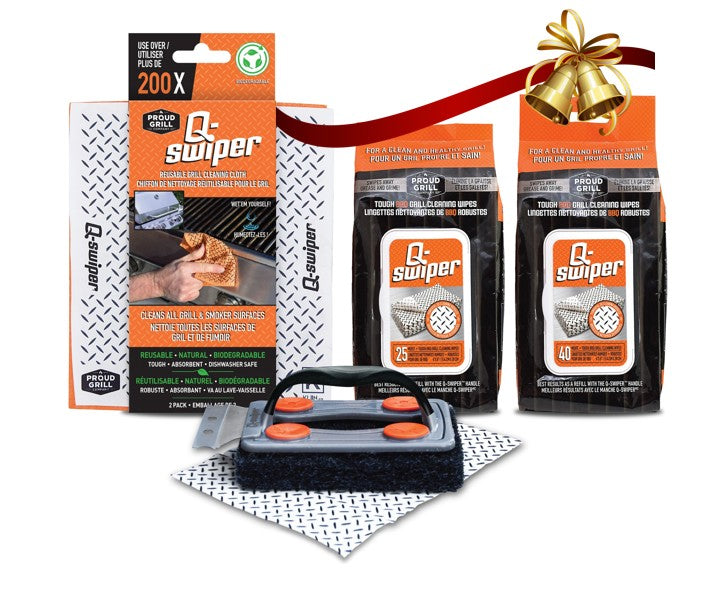 Q-Swiper Grill Cleaner Grommet Bundles