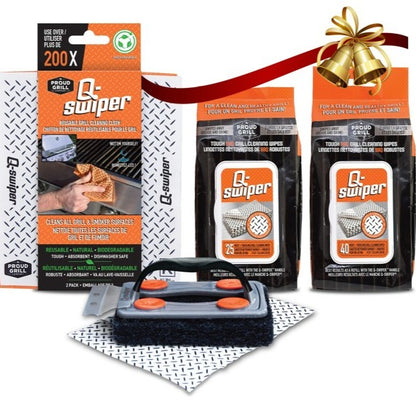 Q-Swiper Grill Cleaner Grommet Bundles