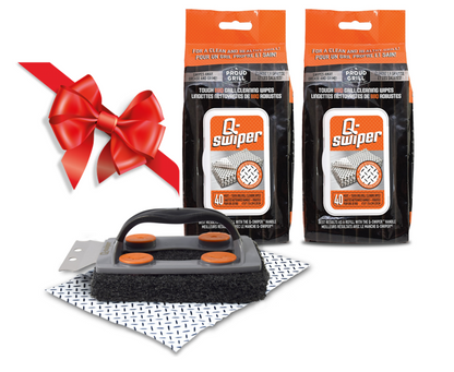 Q-Swiper Grill Cleaner Grommet Bundles
