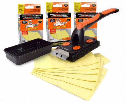 Q-Swiper XL Steam-Clean Grill Cleaner Kit