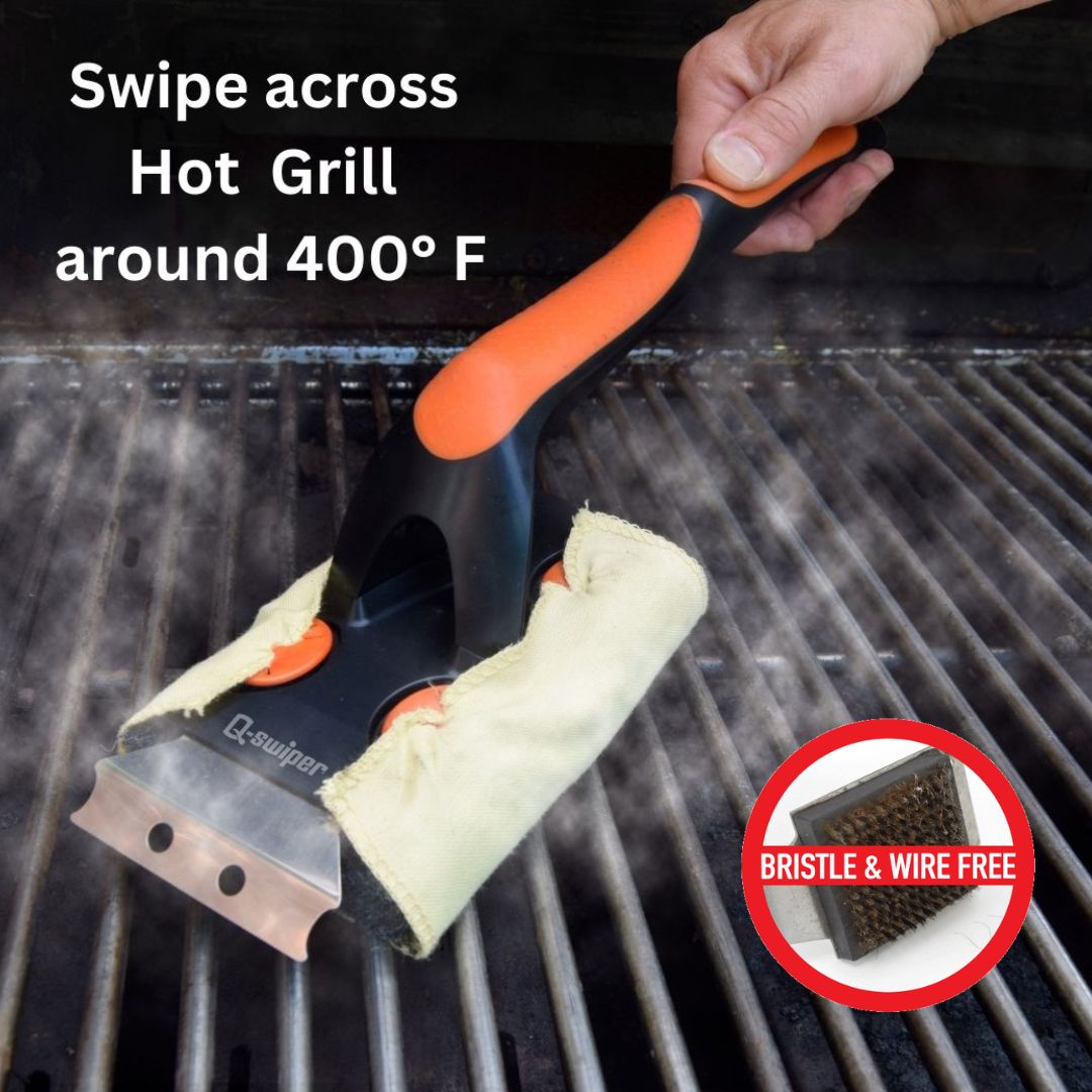 Q-Swiper XL Steam-Clean Grill Cleaner Kit