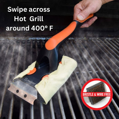 Q-Swiper XL Steam-Clean Grill Cleaner Kit