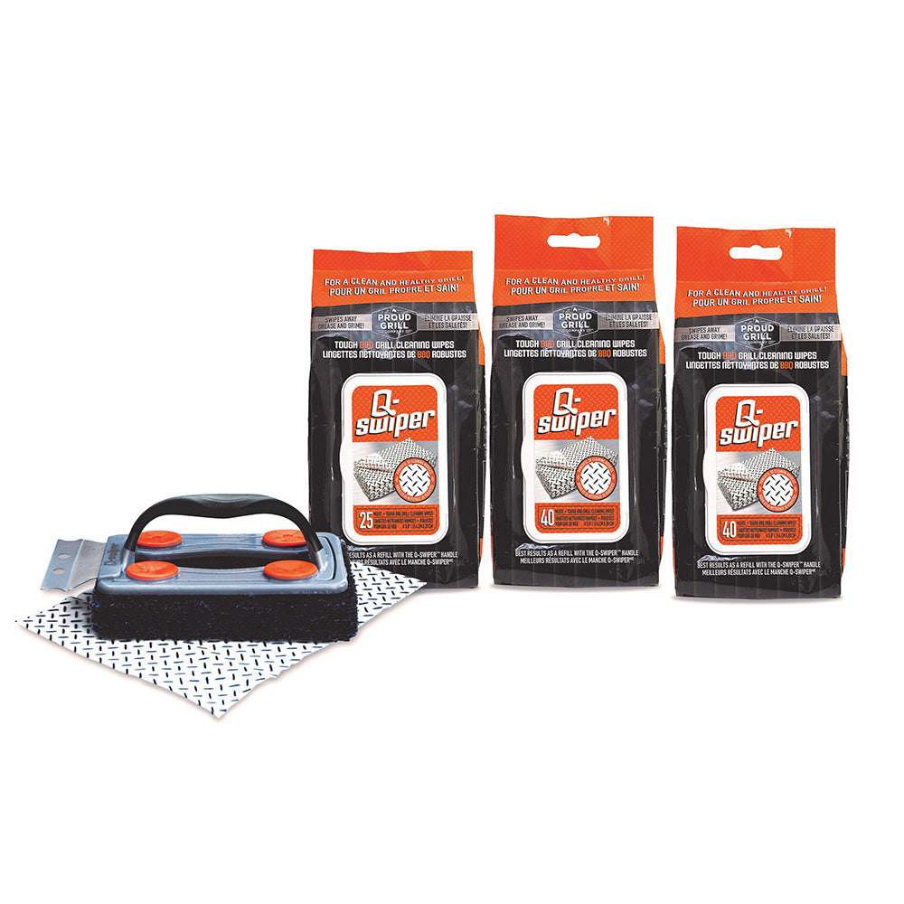 Q-Swiper Grill Cleaner Grommet Bundles