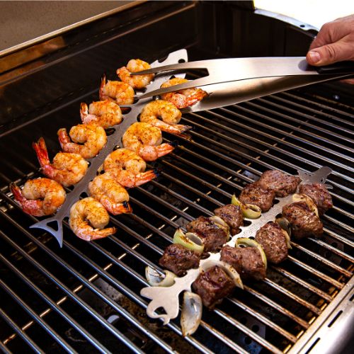 Slide & Serve BBQ Skewers - Set of 6