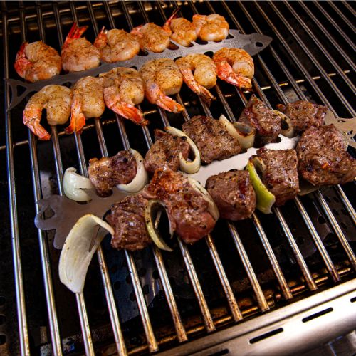 Slide & Serve BBQ Skewers - Set of 6